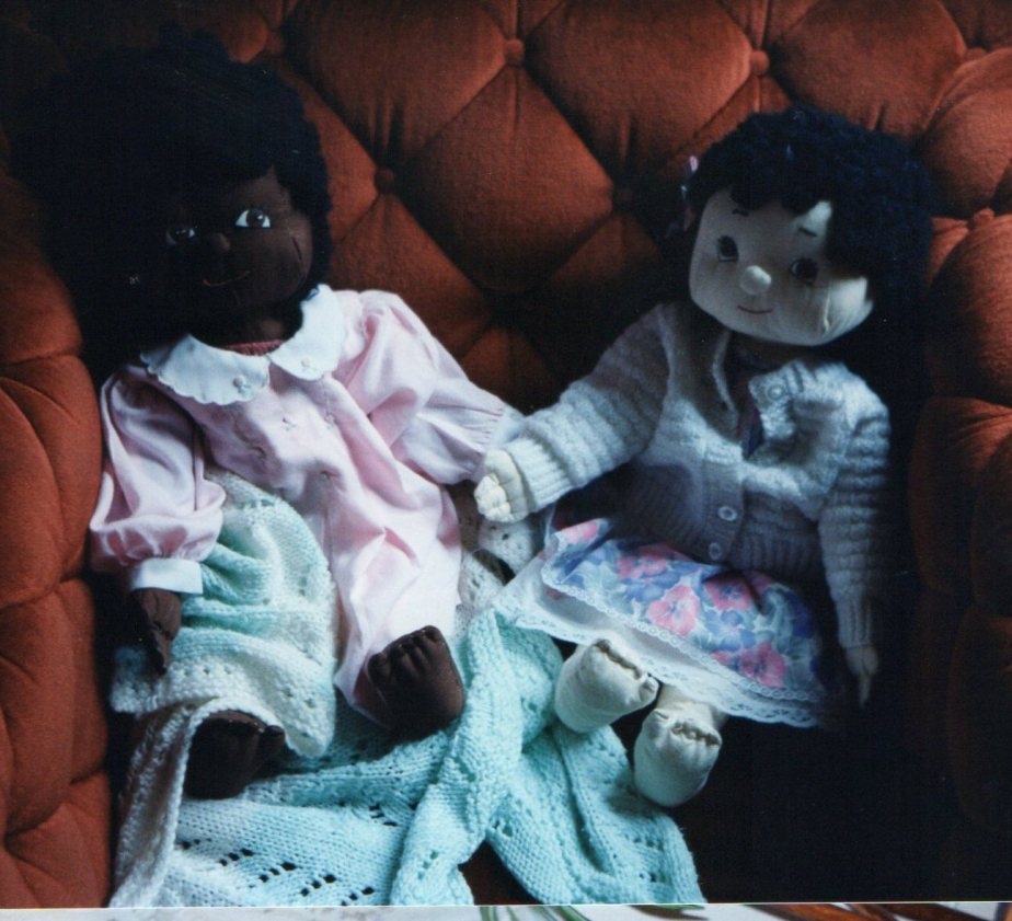 dolls dresses blankets